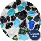 7621-G-SG-P8 - Sea Glass - Monsoon Gravel - Craft Pack